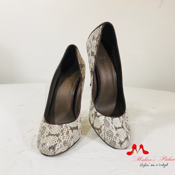 b. makowsky Shoes - B. Makowsky Snake Skin Heels